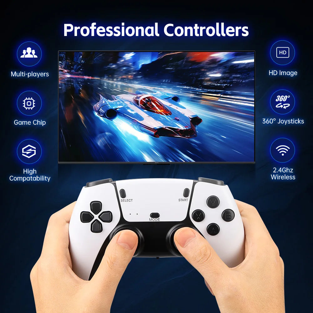 ArcadiaMini™ M15 Plus 4K Game Stick – 30K Retro Games