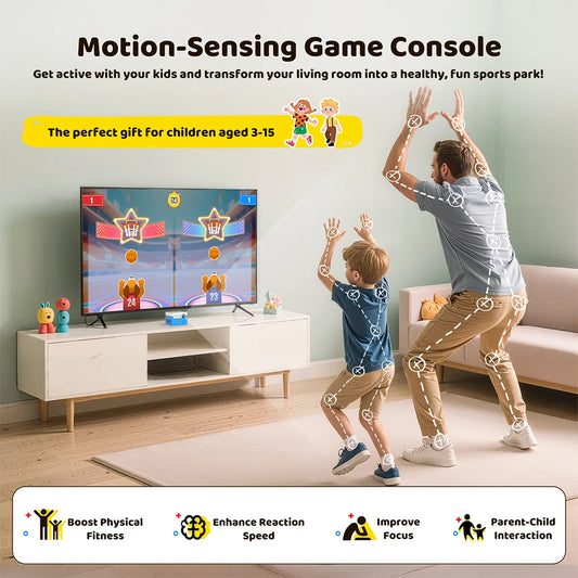 ArcadiaMini™ MotionX AI Game Console