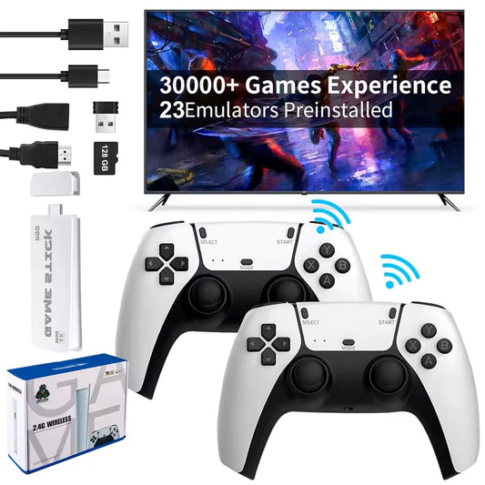ArcadiaMini™ M15 Plus 4K Game Stick – 30K Retro Games