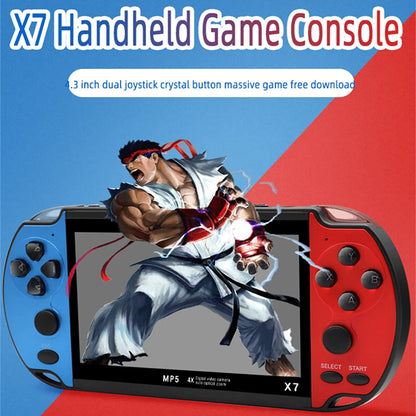 ArcadiaMini™ X7 4.3inch Game Console - Built-in 6000+ Games