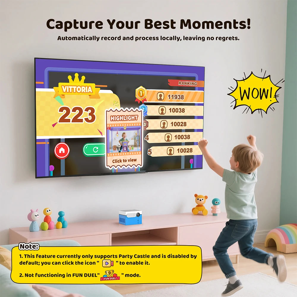 ArcadiaMini™ MotionX AI Game Console