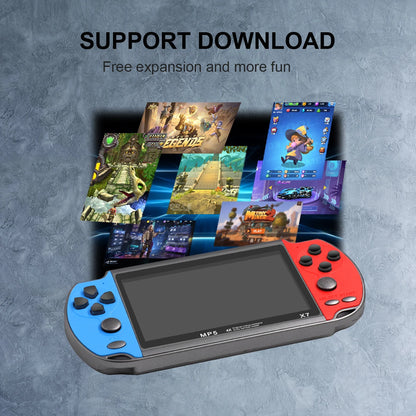 ArcadiaMini™ X7 4.3inch Game Console - Built-in 6000+ Games
