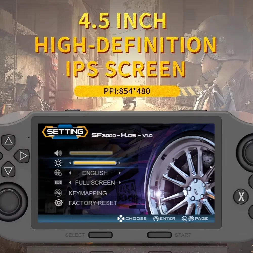 ArcadiaMini™ SF3000 - Built-in 20000+ Games